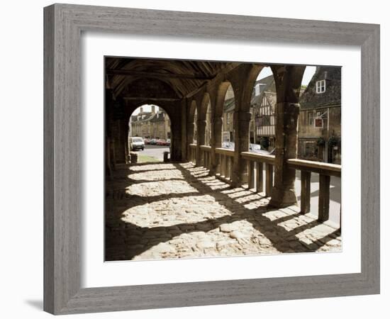 Market Hall, Chipping Campden, Gloucestershire, the Cotswolds, England, United Kingdom-David Hunter-Framed Photographic Print