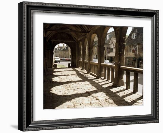 Market Hall, Chipping Campden, Gloucestershire, the Cotswolds, England, United Kingdom-David Hunter-Framed Photographic Print