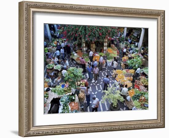 Market Hall, Funchal, Madeira, Portugal-Hans Peter Merten-Framed Photographic Print