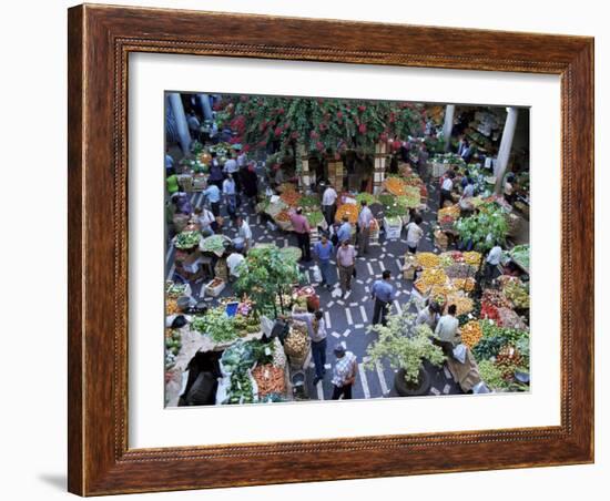 Market Hall, Funchal, Madeira, Portugal-Hans Peter Merten-Framed Photographic Print