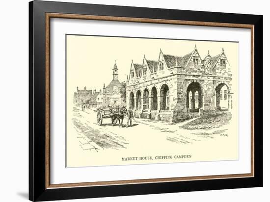 Market House, Chipping Campden-Alfred Robert Quinton-Framed Giclee Print