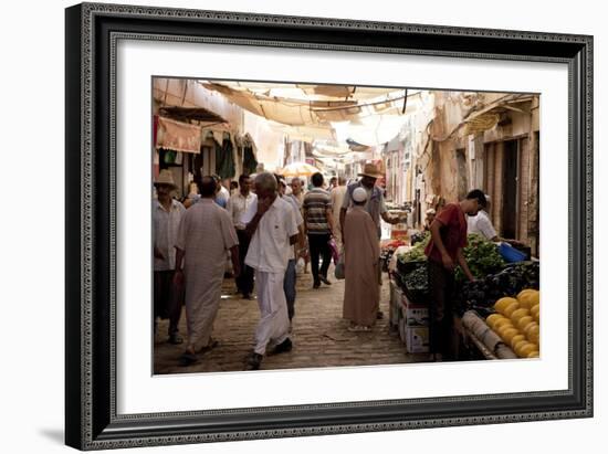 Market in Ghardaïa, Algeria-null-Framed Photographic Print