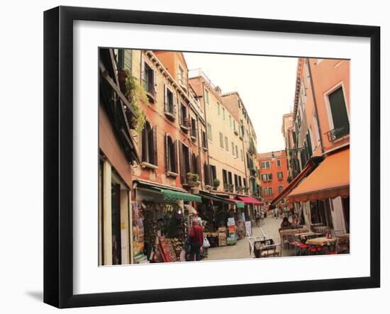 Market in Venice-Les Mumm-Framed Photographic Print