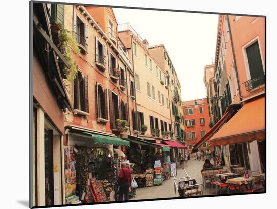 Market in Venice-Les Mumm-Mounted Photographic Print