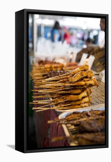 Market, Lamai, Ko Samui Island, Surat Thani, Thailand, Southeast Asia, Asia-Ben Pipe-Framed Premier Image Canvas