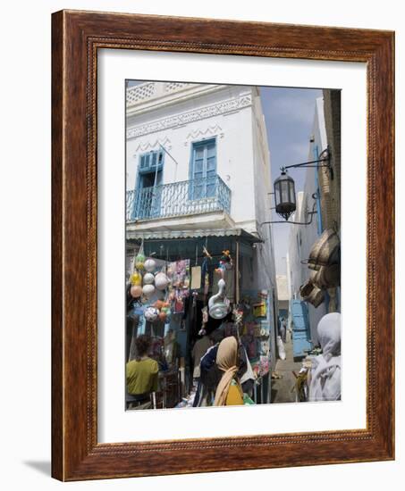 Market, Main Street, Kairouan, Tunisia, North Africa, Africa-Ethel Davies-Framed Photographic Print