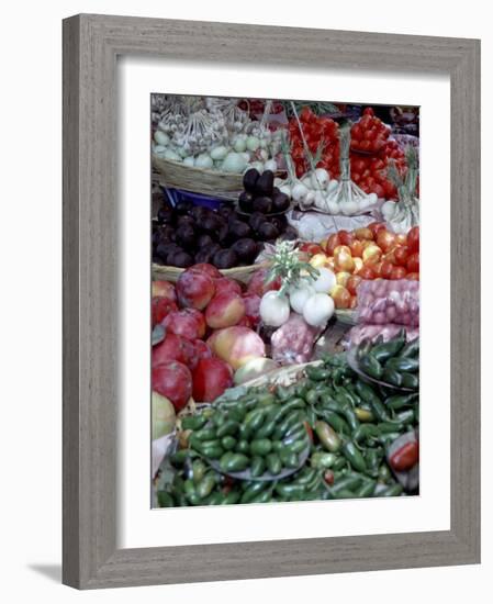 Market, Mexico-Alexander Nesbitt-Framed Photographic Print