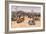 Market on the Nile, C.1893 (Oil on Canvas)-Joseph Farquharson-Framed Giclee Print