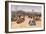 Market on the Nile, C.1893 (Oil on Canvas)-Joseph Farquharson-Framed Giclee Print