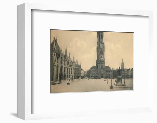 'Market Place', c1910-Unknown-Framed Photographic Print