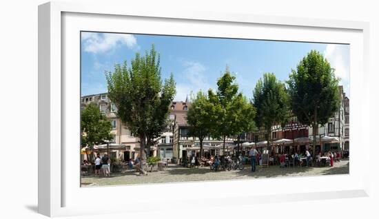 Market Place, Place Du Marche Gayot, Strasbourg, Bas-Rhin, Alsace, France-null-Framed Photographic Print