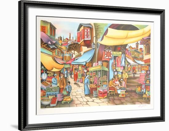 Market Place-Ari Gradus-Framed Limited Edition