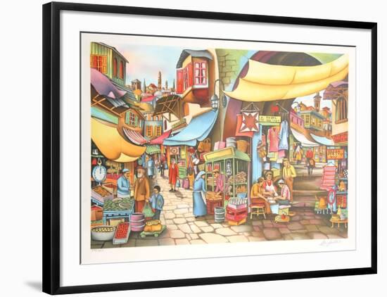 Market Place-Ari Gradus-Framed Limited Edition