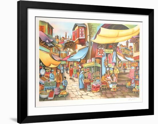 Market Place-Ari Gradus-Framed Limited Edition