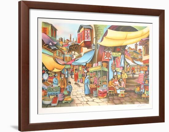 Market Place-Ari Gradus-Framed Limited Edition