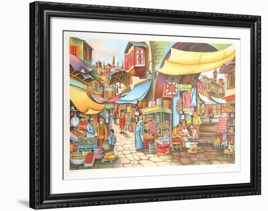 Market Place-Ari Gradus-Framed Limited Edition