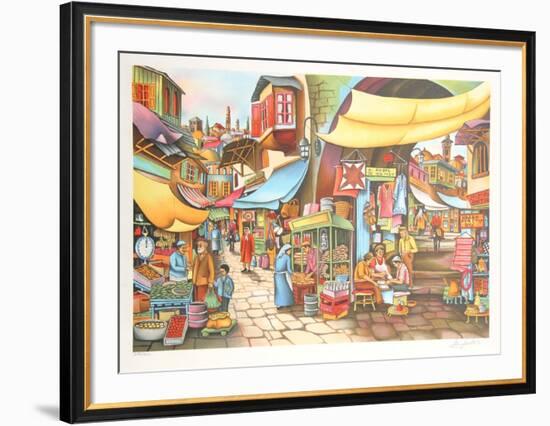 Market Place-Ari Gradus-Framed Limited Edition