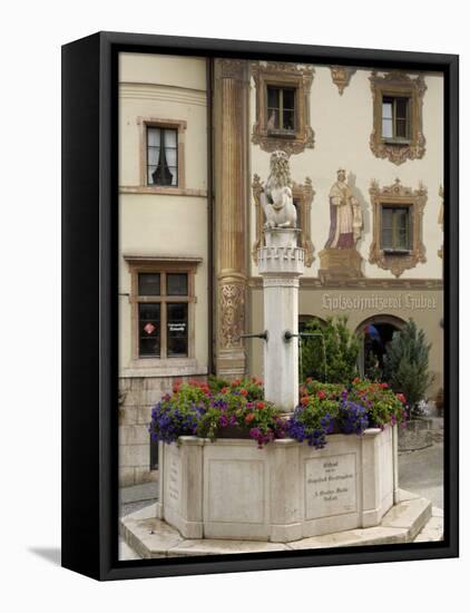 Market Platz, Berchtesgaden, Bavaria, Germany, Europe-Gary Cook-Framed Premier Image Canvas