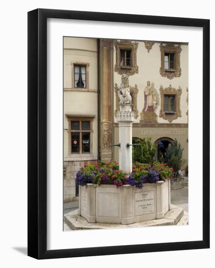 Market Platz, Berchtesgaden, Bavaria, Germany, Europe-Gary Cook-Framed Photographic Print