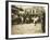 Market Scene, Boston, Massachusetts, c.1909-Lewis Wickes Hine-Framed Photo