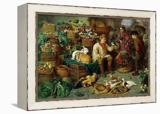 Market Scene-Henry Charles Bryant-Framed Premier Image Canvas