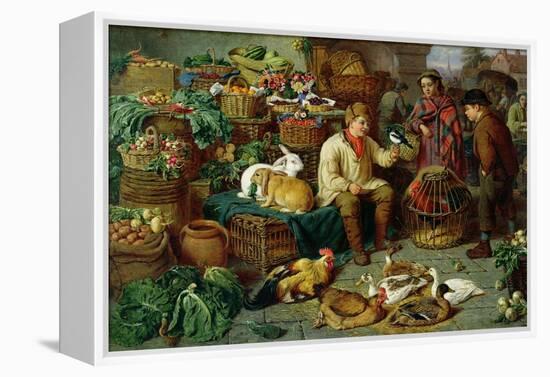 Market Scene-Henry Charles Bryant-Framed Premier Image Canvas