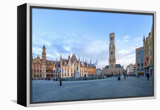 Market Square and the Belfry-G&M-Framed Premier Image Canvas