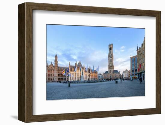 Market Square and the Belfry-G&M-Framed Photographic Print