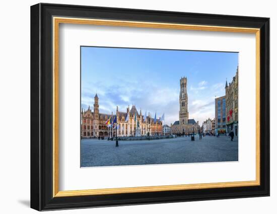 Market Square and the Belfry-G&M-Framed Photographic Print