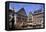 Market Square, Bermkastel-Kues, Moselle Valley, Rhineland-Palatinate, Germany, Europe-Hans-Peter Merten-Framed Premier Image Canvas