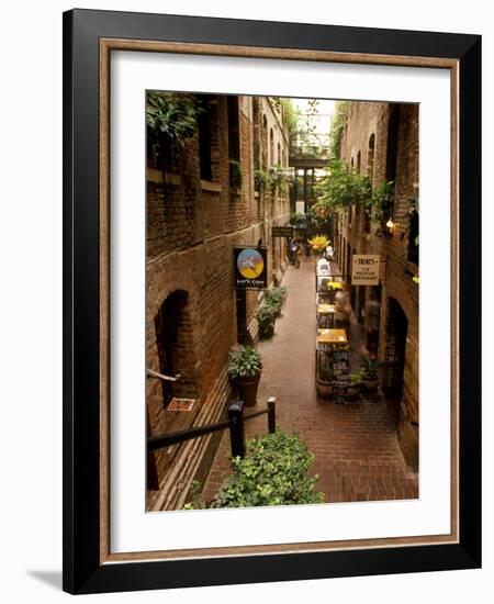 Market Square District in Omaha, Nebraska, USA-Chuck Haney-Framed Photographic Print