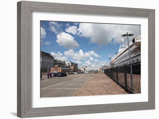 Market Square, Helsinki, Finland, 2011-Sheldon Marshall-Framed Photographic Print