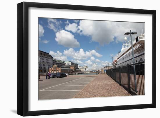 Market Square, Helsinki, Finland, 2011-Sheldon Marshall-Framed Photographic Print