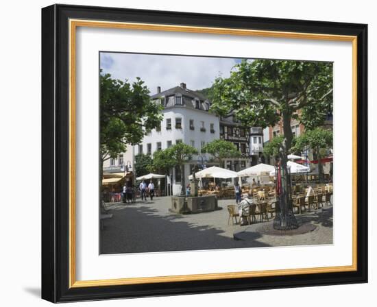 Market Square, Idar Oberstein, Famous for Gem Stones, on River Nahe, Rhineland Palatinate, Germany-James Emmerson-Framed Photographic Print