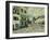 Market Square in Marly, 1876-Alfred Sisley-Framed Giclee Print