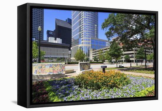 Market Square Park, Houston, Texas, United States of America, North America-Richard Cummins-Framed Premier Image Canvas