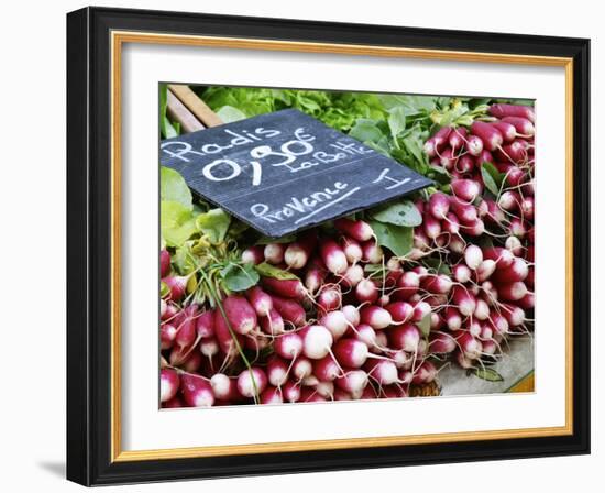Market Stalls with Produce, Sanary, Var, Cote d'Azur, France-Per Karlsson-Framed Photographic Print