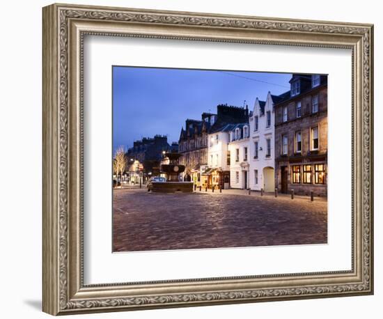 Market Street at Dusk, St Andrews, Fife, Scotland-Mark Sunderland-Framed Photographic Print