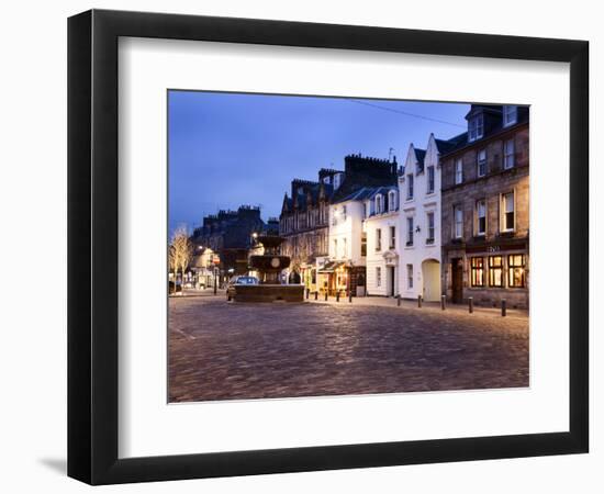 Market Street at Dusk, St Andrews, Fife, Scotland-Mark Sunderland-Framed Photographic Print