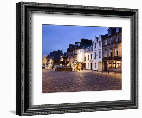 Market Street at Dusk, St Andrews, Fife, Scotland-Mark Sunderland-Framed Photographic Print