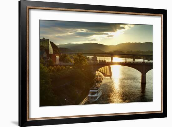 Market Street Bridge, Chattanooga, Tennessee, United States of America, North America-Richard Cummins-Framed Photographic Print