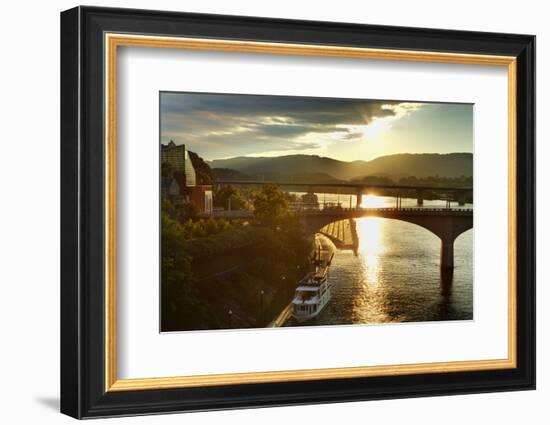 Market Street Bridge, Chattanooga, Tennessee, United States of America, North America-Richard Cummins-Framed Photographic Print