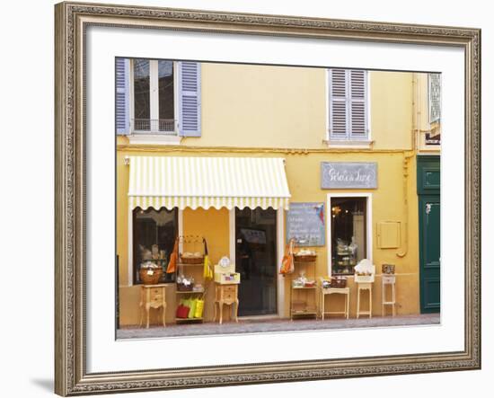 Market Street Flea Market, Sanary, Var, Cote d'Azur, France-Per Karlsson-Framed Photographic Print
