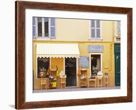 Market Street Flea Market, Sanary, Var, Cote d'Azur, France-Per Karlsson-Framed Photographic Print