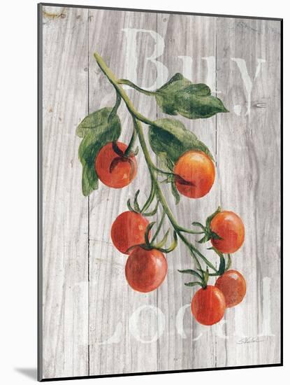 Market Vegetables IV on Wood-Silvia Vassileva-Mounted Art Print