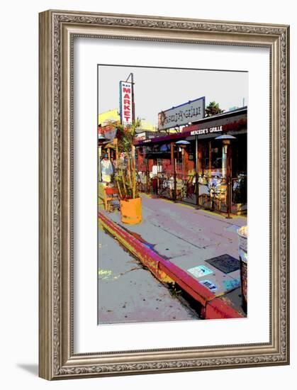 Market, Venice Beach, California-Steve Ash-Framed Giclee Print