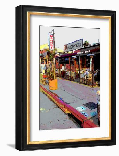 Market, Venice Beach, California-Steve Ash-Framed Giclee Print