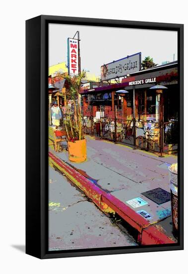 Market, Venice Beach, California-Steve Ash-Framed Premier Image Canvas