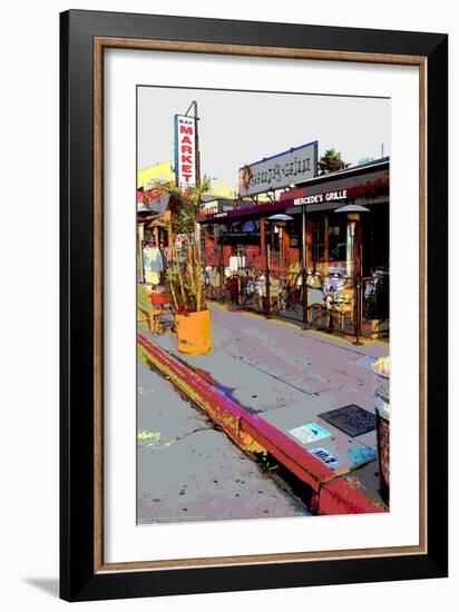 Market, Venice Beach, California-Steve Ash-Framed Giclee Print