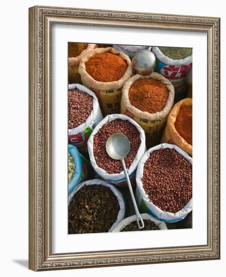 Market, Xizhou, Erhai Hu Lake Area, Yunnan Province, China-Walter Bibikow-Framed Photographic Print